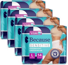 Comfortable Overnight Incontinence Briefs for Women – Ideal for Sensitive Skin