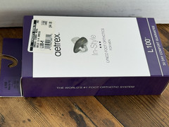 Aetrex Lynco L100 Men’s Black 3/4 Dress Comfort Insoles Size 12 (C)