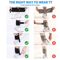 Adjustable Drop Foot Brace Foot Up AFO Brace Unisex Fits for Right/Left Foot …