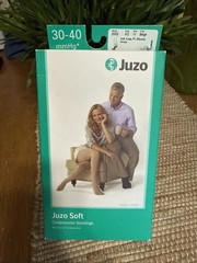 Juzo Soft 2002 Knee-High Compression Silicone Dot Band CT 30-40mmhg