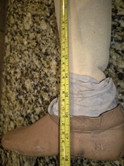 Vintage Prosthetic Leg Kingsley Left Leg Oddity Medical Display Halloween Prop