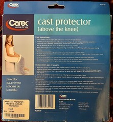 Carex Durable Reusable Latex-Free Plastic Cast Protector (Above The Knee) 31 in