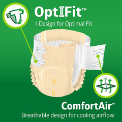 Fitright Adult Diapers, Extra+ Heavy Absorbency, XL (Waist Size 56In-64In), 20 C