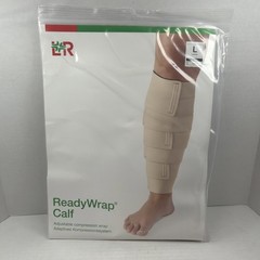 L&R ReadyWrap Calf Adjustable Compression Wrap Large Tall Black New