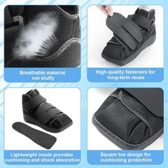 Closed Post Op Shoe, Post Op Shoes, Fracture Medical Walking Shoes for Men an