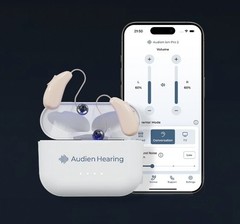 Audien Hearing ion Pro 2 OTC Rechargeable Hearing Aids App Control Brand New