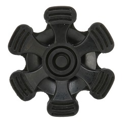 6 Point Cane Tip Replacement Rubber Foot 3/4″ Self Standing Walking Cane Base