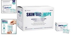 Skin-Tac Hypoallergenic Adhesive Barrier Wipes – 50 Count for Sensitive Skin