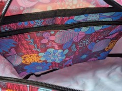 Vive Wheelchair Walker Bag Colorful Floral Machine Washable Water Resistant NWT