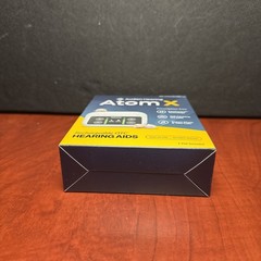 AUDIEN HEARING ATOM X RECHARGEABLE OTC HEARING AIDS BRAND NEW BLUETOOTH (0880)