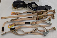 FE588Amtran Sure-Lok Series A Wheelchair Securement L Track Lap Shoulder Belt