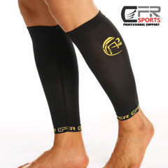 COPPER Compression Calf Sleeve Running Leg Support Brace Sport Shin Splint Socks