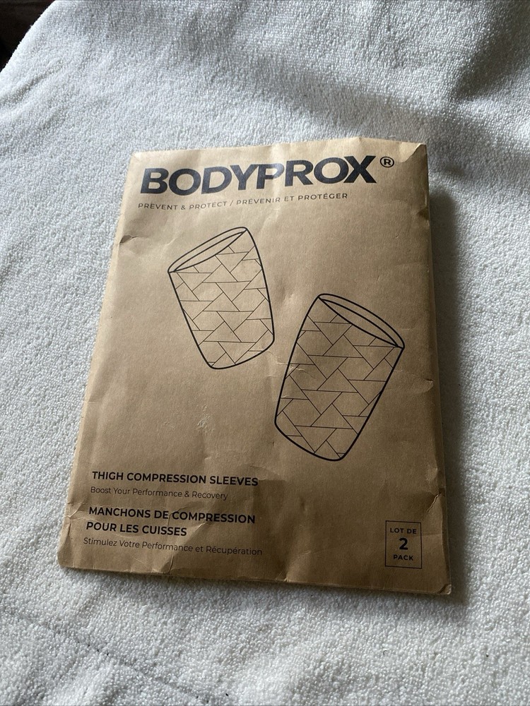 Bodyprox Thigh Compression Sleeve 1 Pair Hamstring Compression Sleeve Medium New