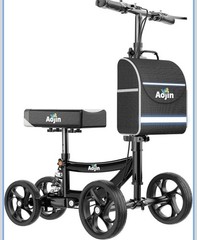 AOJIN Knee Walker Black Model WB-2201