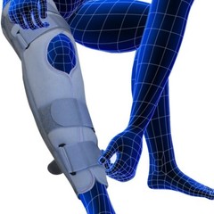 Tynor Knee Immobilizer Light Weight S,M,L & XL Size Length 19″/48cm