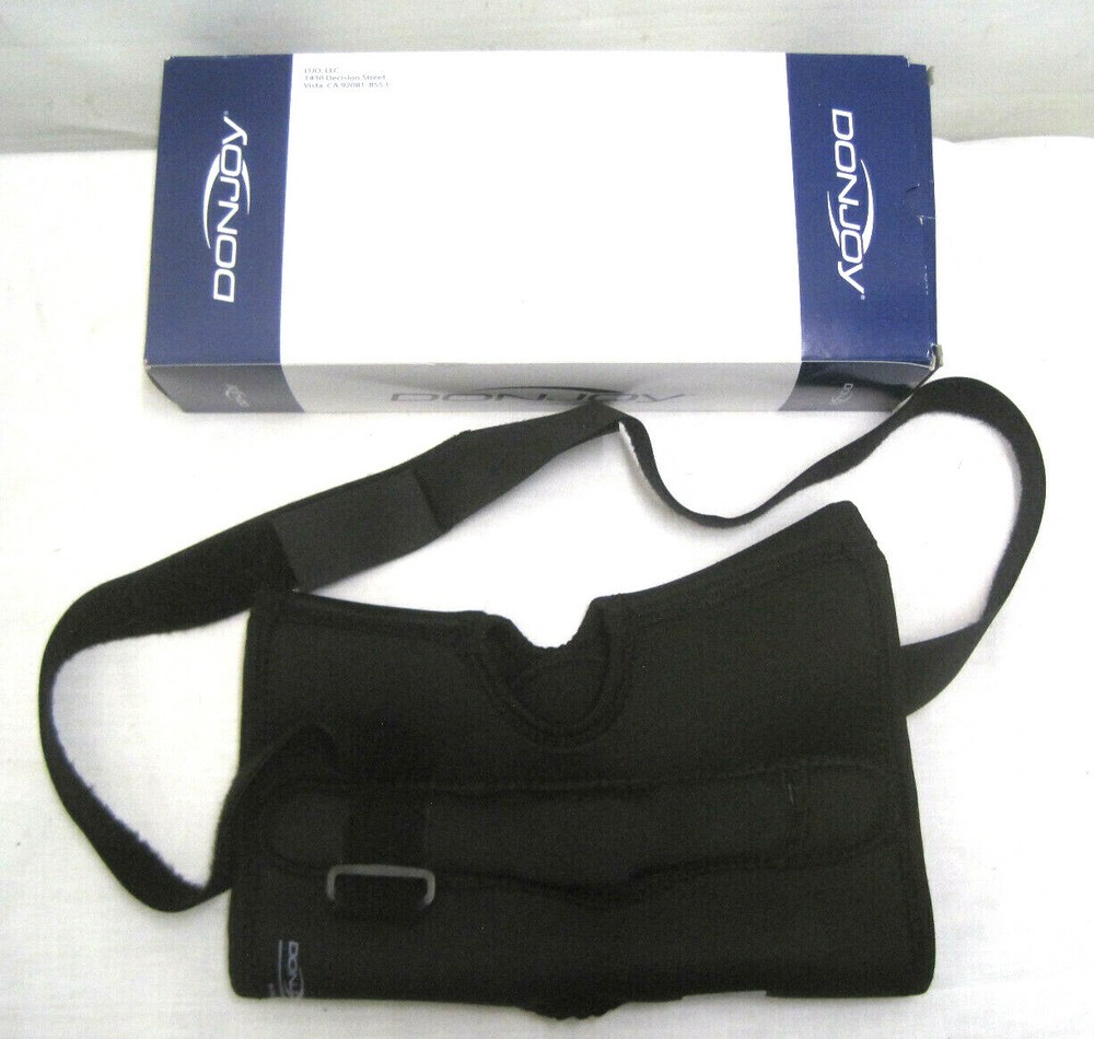 DonJoy Ultrasling Size Large Shoulder Elbow Arm Soft Drytex Bendable Brace