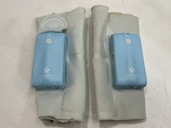 VenaPro Wearable Leg Compression Sleeve System White Battery Operated One Touch
