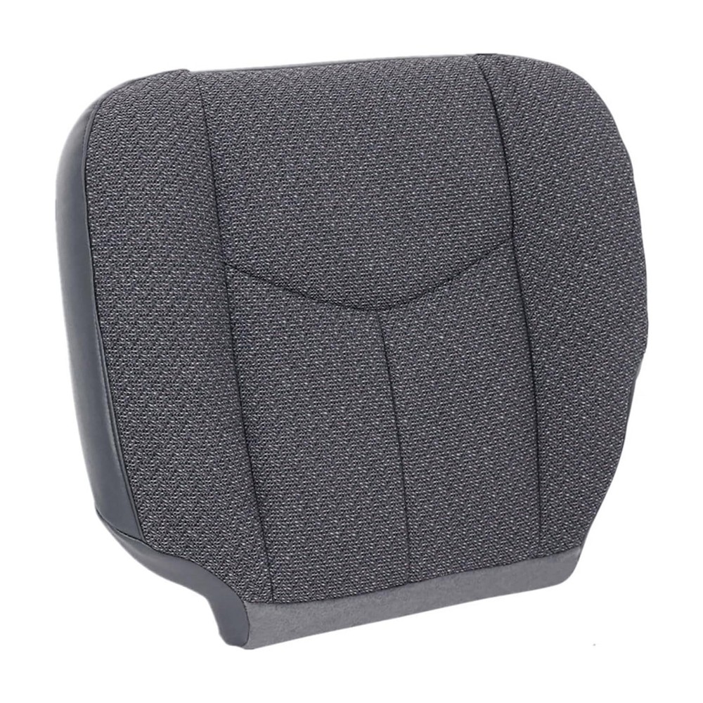 #69C Dark Cloth Driver Side Bottom Replacement Seat Covers Compatible Gray