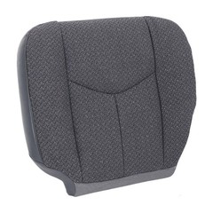 #69C Dark Cloth Driver Side Bottom Replacement Seat Covers Compatible Gray