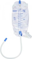 Teleflex Easy Tap Urinary Leg Bag 950mL Anti-Reflux Valve 18″ Extend Tube, 24 Ct