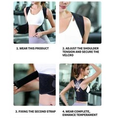 Posture Corrector for Women and Men,Back Brace Shoulder Straightener Adjustable