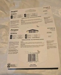 2 New Energizer 312 Long Lasting Hearing Aid Batteries 32ct AZ312DP-32 10/2027