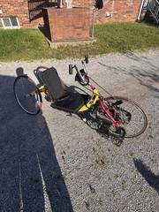 Invacare Top End EXCELERATOR XLT Hand Cycle Yellow