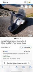 Modified Amigo XL Motorized Rider 500 lb+250 lb +Plus capacity
