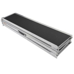 10FT Aluminum Multi-Folding Wheelchair Ramp Briefcase Style Portable Heavy Duty