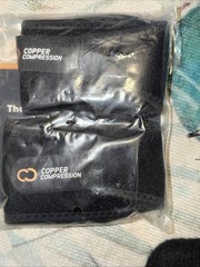 Genuine and Copper Compression Arch Support New Sealed 1 Pair Black Works Well