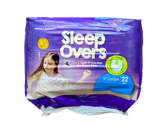 Cuties Sleep Overs Youth Underwear X-Large 85-140 lb Boys Girls Pull-Up NEW 22pk
