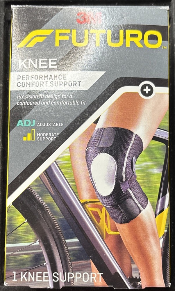 FUTURO Performance Compression Knee Support, Adjustable Moderate Support