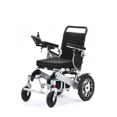 Lightweight Foldable Electric Wheelchair 360° Joystick All Terrain Power Chair