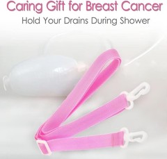 Comfortable Adjustable Shower Lanyard for Mastectomy Drain Management – 2 Pack