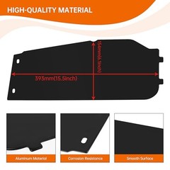 Bed Side Doors Panels Compatible with 2024+ Can-Am Maverick R X RS | Aluminum,