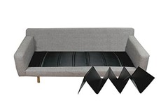 LAMINET Deluxe Adjustable Furniture Fix Sagging Cushion Seat Savers (66″ Wide,