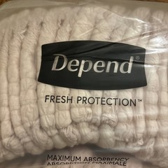 Depend Fresh Protection Incontinence Underwear for Women Medium 38 Count NEW!