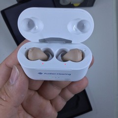 Audien ATOM PRO 2 Wireless Rechargeable OTC Hearing Aids NEW NOB