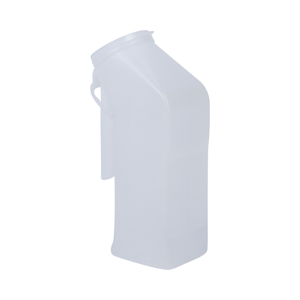 McKesson Male Urinal Urine Pee Bottle With Cover Lid 32 oz 1000 mL Pack of 50