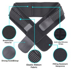 Pelvic Lower Back Hip Support Sacroiliac Belt Si Joint Pain for Women and Men