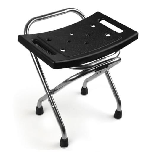 Folding Shower Seat, Stainless Eligible Shower Chair for Inside Shower, 400lbs