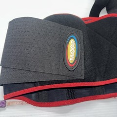 Industrial Belt Back Brace Size XL Adjustable Black And Red Made In USA