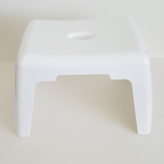 Ergonomic Reliable Rectangular Shower Anti-slip StoolChair leave in the Bathtub