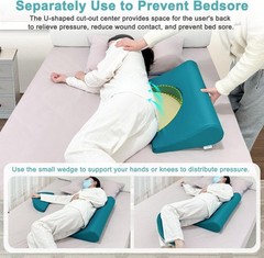 Bedsore Turning Wedge Pillow for Sleeping Anti Bed Sore Turnover Pillows