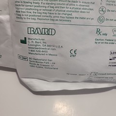 Lot Of 6 Urinary Drainage Bags W/Safety Outlet 2,000 ml FACTORY SEALED 154002