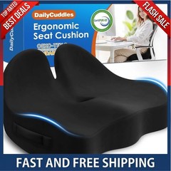 Cushion Lab Patented Pressure Relief Seat Cushion for Long Sitting Hours