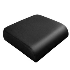 Extra Thick Large Seat Cushion -19 X 17.5 X 4 Inch Memory Foam Cushion with C…