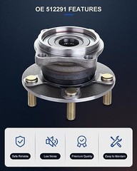 Replacement For Wheel Bearing Hub 512291 For Mitsubishi Endeavor 2004-2008