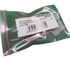 Kit Concha Lock P For Hearing Aids PART NO. 10673516 Pkg of 10