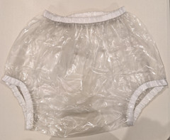 PVC-U-Like – Plastic PVC Diaper Lover Pants PA12[Natural Semi-Transparent-NAT14]